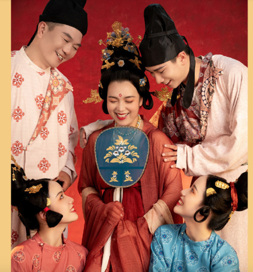 hanfugallery:family photos and chinese hanfu in tang dynasty style by 小心头-小意头