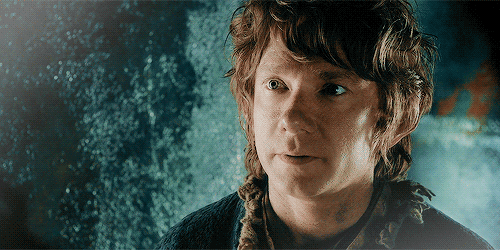oakenbaggins: round six: bagginshield moment “you’ve carried it all this way?”