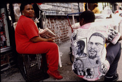 lostinurbanism:  Fashion of Malcolm X in the streets. John Van Hasselt. October, 1st 1992. 