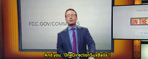 mulaneysbutt:   John Oliver’s message to the Internet Trolls to bombard fcc.gov/comments