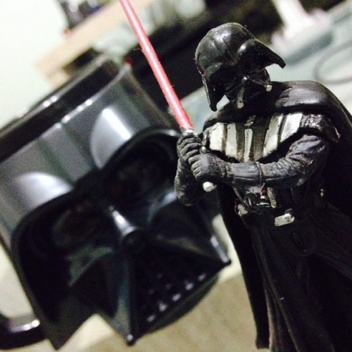 joaismccloud:Agora sim sou possuidor do lado sombrio da força… #STARWARS