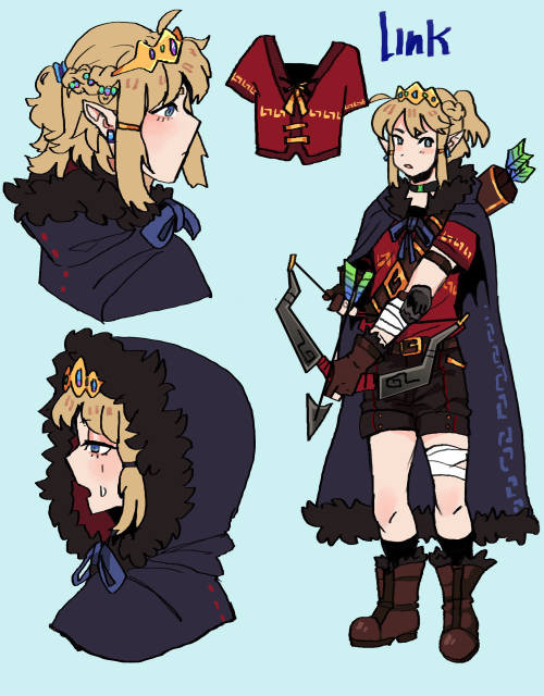 The sexy botw outfit idea thats fur and booty shorts but this time with style