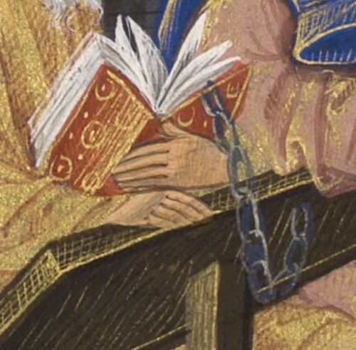 Via Erik Kwakkel on Twitter: Look what I just found: super rare depiction of medieval readers in a c