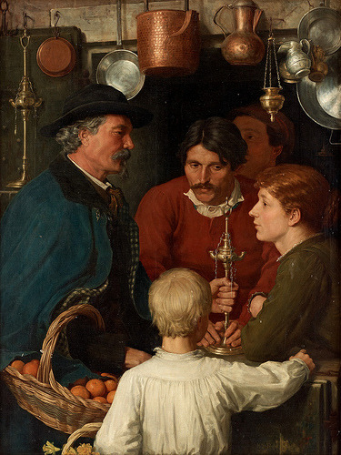 Porn Pics classic-art:  At the Metal Merchant Henry