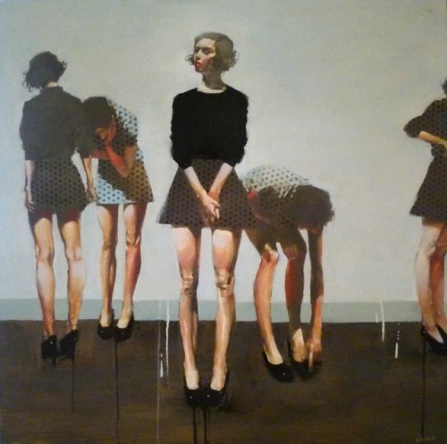 Michael Carson (American, b. 1972 Minneapolis, MN, USA) - 1: Gossip  2: Unknown  3: Twist Of Fate, 2