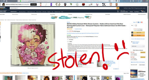 prinnay:Hello all! If you see my artwork pop up on Amazon absolutely do not buy it! It is 100% stole