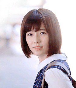 akb48g-gifs:  Shimazaki Haruka as Nada Koyomi in Haunted Campus (2016) dir. Satoshi Takemoto 