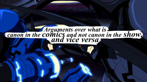 Young Justice fans problem #212: Arguments over what is canon in the comics and not canon in the s