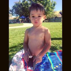 Gage. Eeeeee (At Contra Loma Regional Park &Amp;Amp; Swim Lagoon)