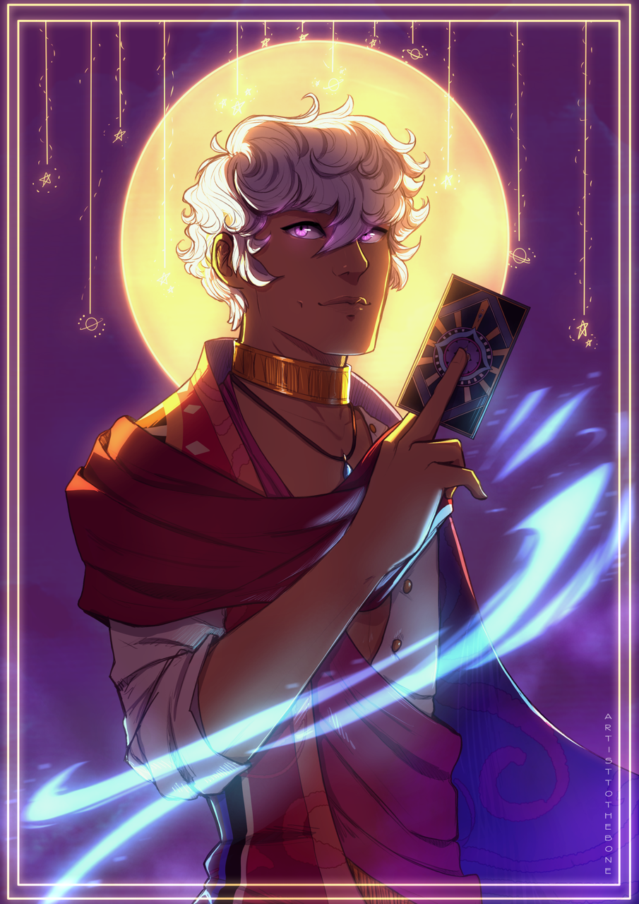 artisttothebone:  Second @thearcanagame drawing! Julian|Asra|