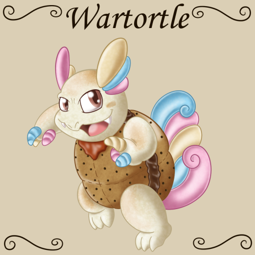  Delicious Dex:#008 Smores WartortleIf you had any idea for future pokemons and what food they shoul