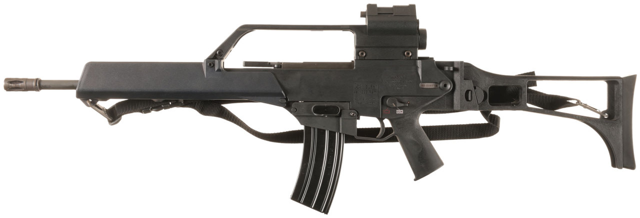 gunrunnerhell:  H&amp;K SL8 Two rifles that have undergone some basic changes