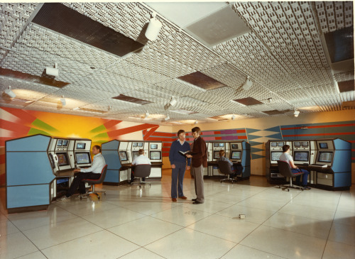 Nova laser control room, Lawrence Livermore National Laboratory, 1985.