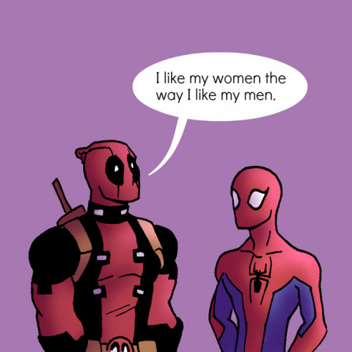 thesillyqueen:chase2452:two four six eight wade wilson isn’t straight!!!!!!!!!!!!!!!!!!