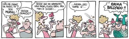 A Muriel strip, by Laerte Coutinho.