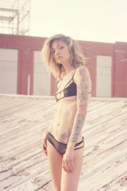 I ain&rsquo;t seen the sunshine since I don&rsquo;t know when photo noisenest, model Theresa Manchester, bikini from NastyGal