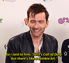 isolatedhysteria:David Tennant on why he chose to be involved in Call of Duty: WWII