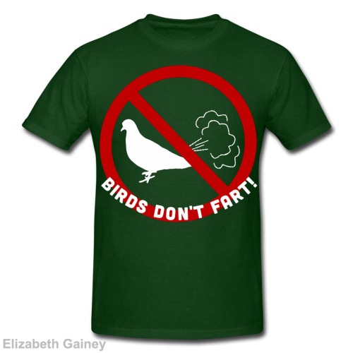 PSA! BIRDS DON&rsquo;T FART! (And yes, Rhett, I put that on a t-shirt ) @rhettandlink