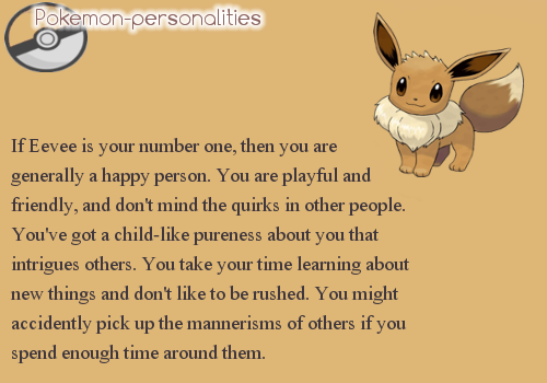 pokemon-personalities:Eevee +