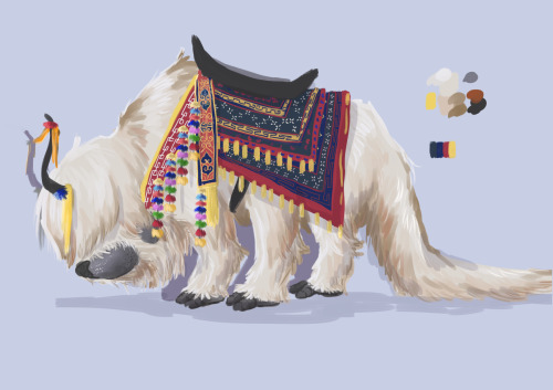 guiltyportfolio: Appa in tibetan yak rugs and apparel 