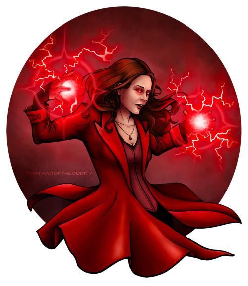 portraitoftheoddity: ~There’s nothing more horrifying than a miracle.~ Wanda Maximoff || The S