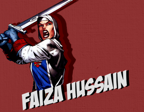 blackgoliath:Hello, my name is Adam and this is jackass I’m here to tell you about Faiza Hussain.BAC
