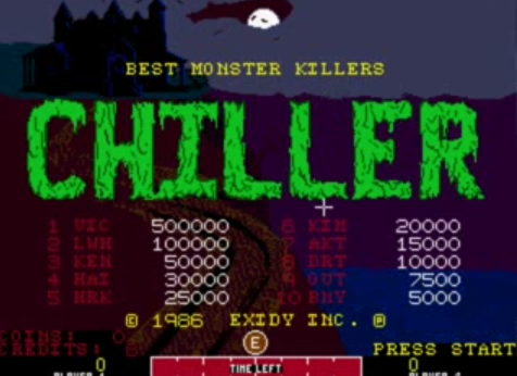 sixpenceee:CHILLER (ARCADE GAME) Chiller porn pictures