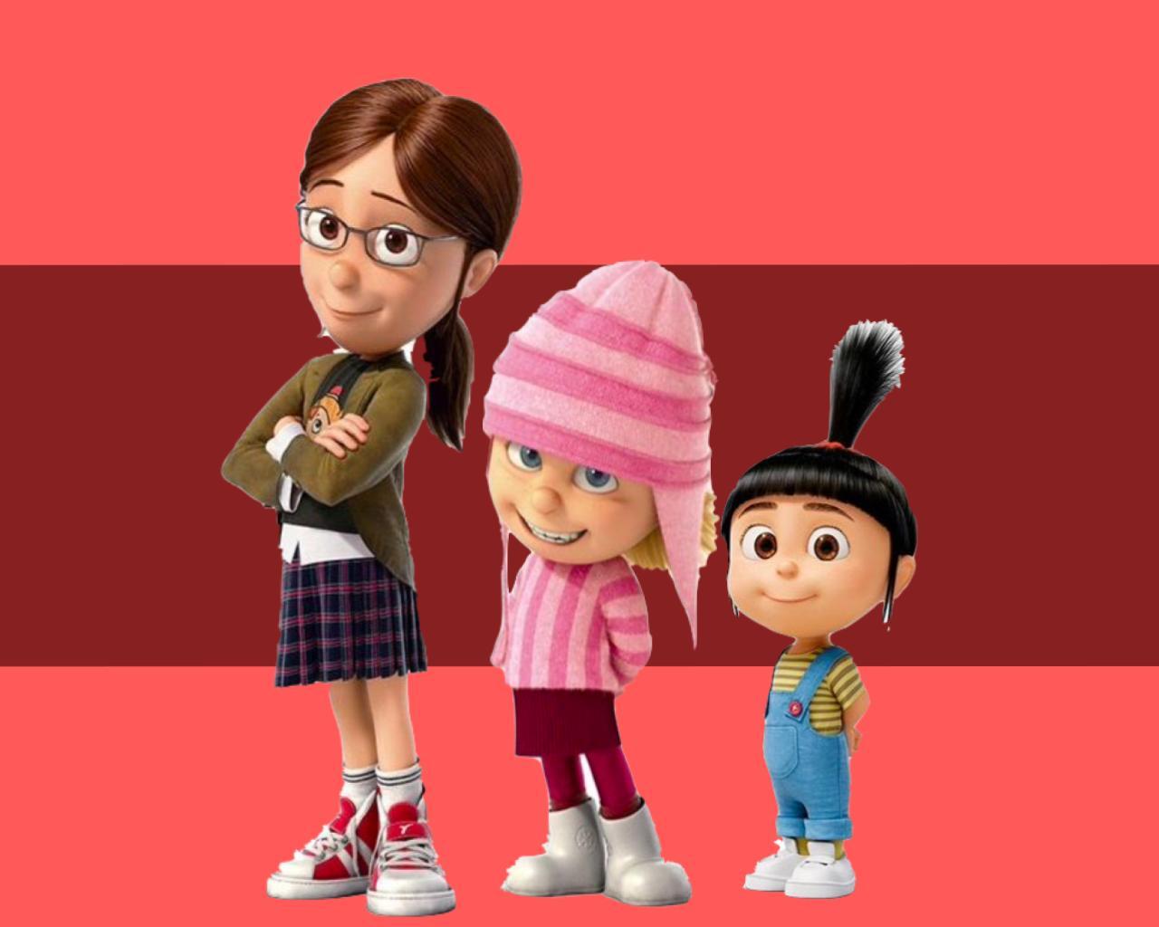 All Your Faves Hate Autism $peaks! Margo, Edith, and Agnes from Despicable Me hate...