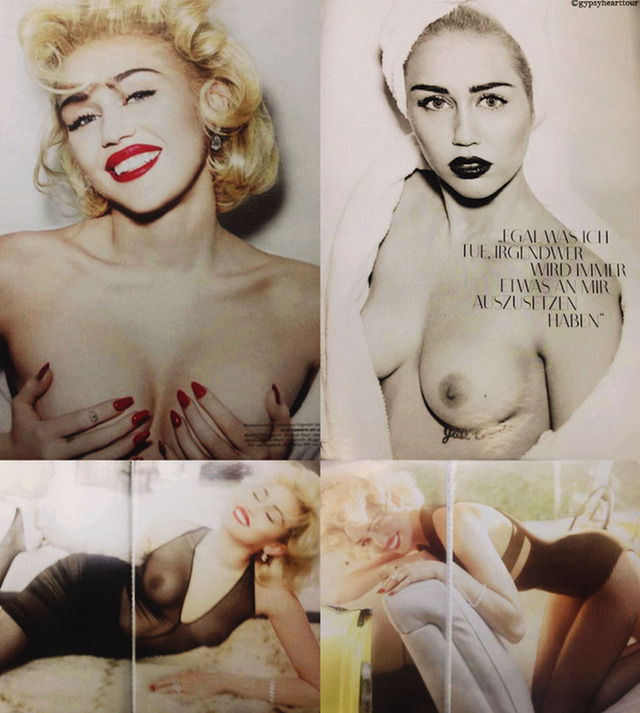 themaxdavis:  Miley Cyrus in German Vogue 