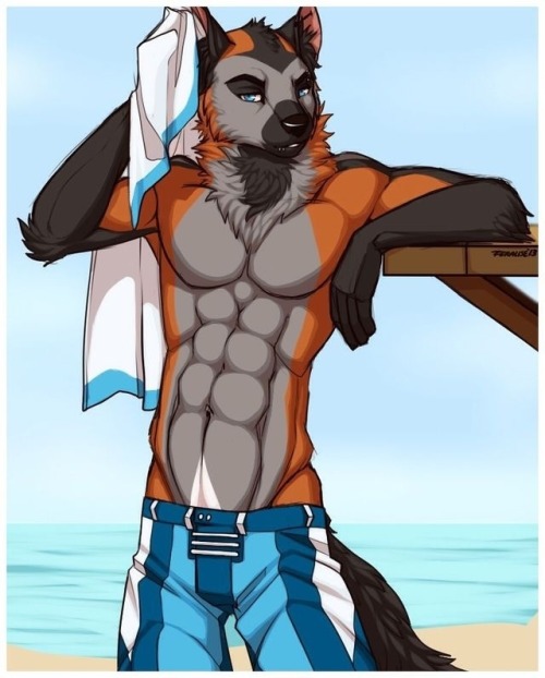 thegalaxyfoxx: Someone requested for me to post more shirtless furries a here you go x3