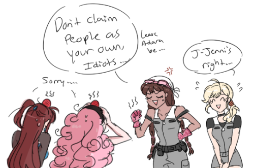 fun fact: more than half of space OC cast are girls that are also gay unfortunately they are also useless and dumb gays