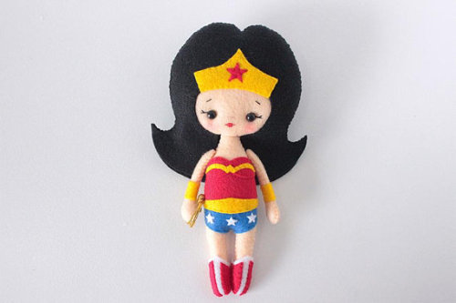 Wonder Woman Plush Doll //GeekiiPlushies