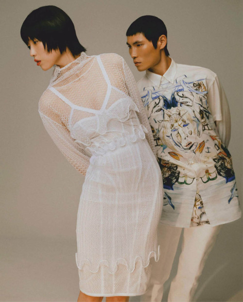modelsof-color: Jessie Hsu and Jean Chang by Zhong Lin for Vogue Taiwan , April 2021