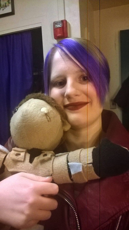Some Selfies With My Adorable York Plush Made By The Lovely Roni! He's So Cute! Maybe Later I Will Take