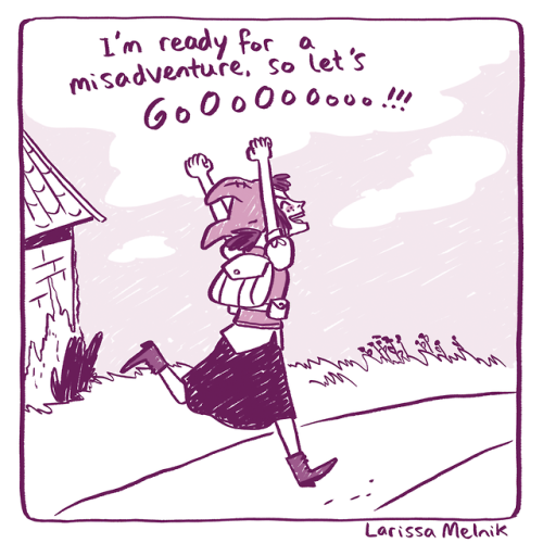 I joined #MisadventureMay on Instagram and I’ve been doing a series of comics (slowly) based on the 