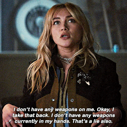 rainbowkarolina: FLORENCE PUGH as YELENA BELOVAHawkeye | 1.05