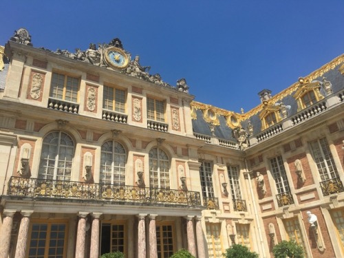 At the Palace of Versailles!