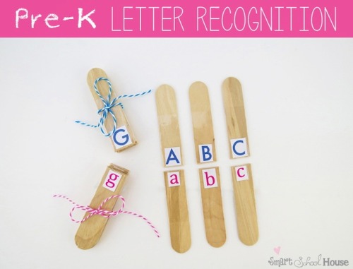 “Letter Recognition: Pre-K”