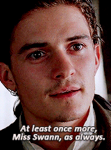 starkswaters:  FANGIRL CHALLENGE ♔ ten male characters {12/10}   ↬ Will Turner