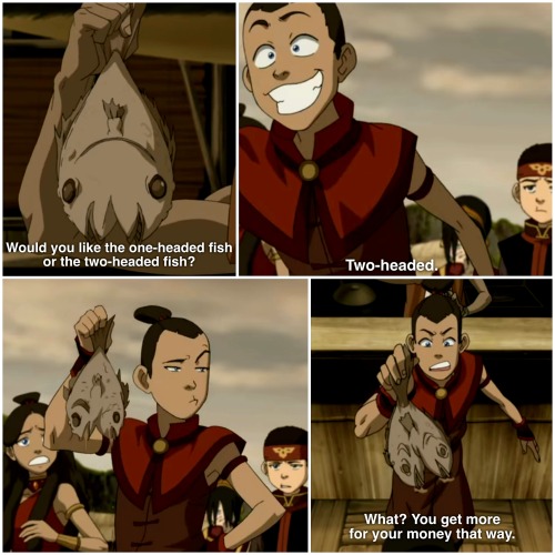 oldsummerdream: SOKKA What would ATLA be without captain boomerang aka meat and sarcasm guy? :)