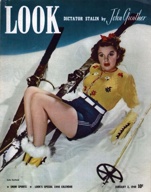 franciegummstarstruck:Judy Garland gracing the cover of LOOK magazine in 1940