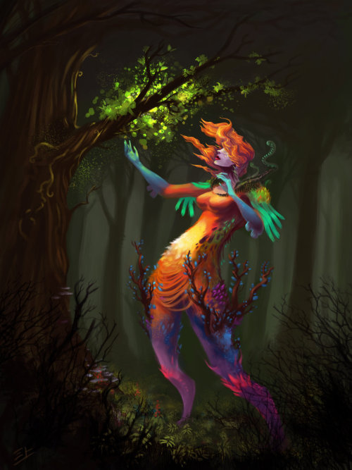 awesomedigitalart:  Life by RynkaDraws