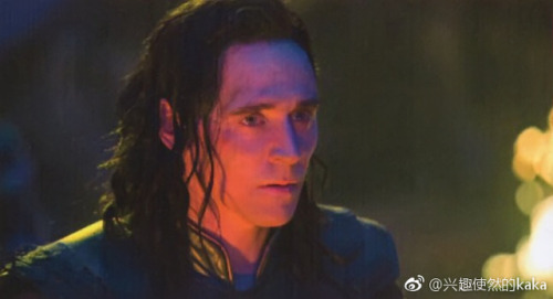 cumberlocked4ever:Behind the scenes of Loki - from the same scene in the trailers and tv spots He is