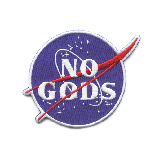 littlealienproducts:No Gods patch | $5.00 at Mean Folk