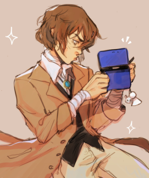 neonfigs:dazai gets a 3ds and dies