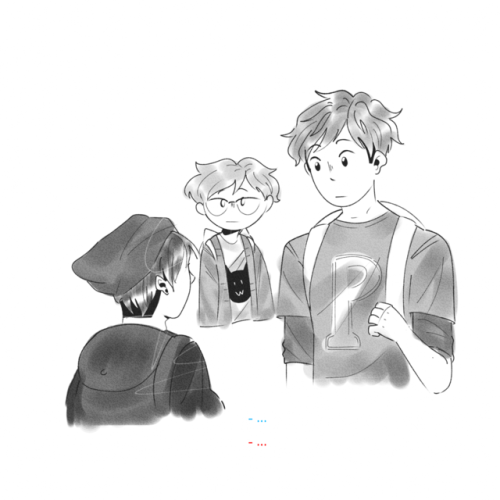 softestvirgil:melchann:Fun fact: Virgil is 4’11”, Roman is 6’0” and Patton is 5’5”Those heights are 