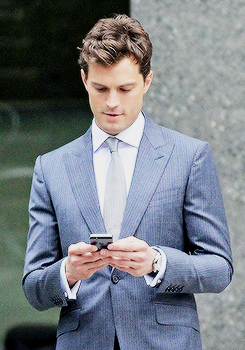 ohmrgrey:  Jamie Dornan || on the set of Fifty Shades of Grey for reshoots (Oct, 13) 