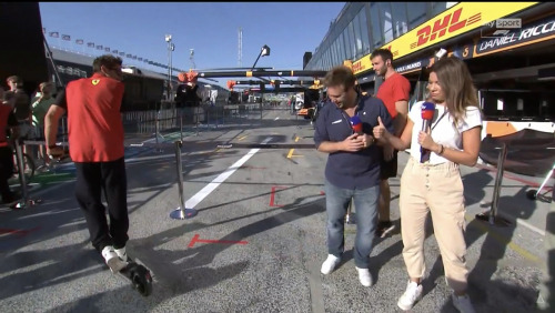 We Usually Get Mad When Someone Pass In Front Of The Camera But Charles