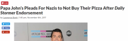 sharkbutte: ranty9000:  pissvortex:  sharkbutte: this year is a never ending joke   Listen idc if antifa thinks I’m a Nazi for eating a certain pizza I’d rather die before parting with my papa johns  antifa does think you’re a nazi and the supersoldiers