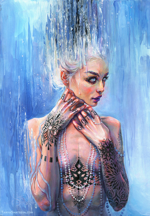 tanyashatseva:❄️THE MIRROR OF REASON❄️..And her eyes sparkled like bright stars, but there was neith